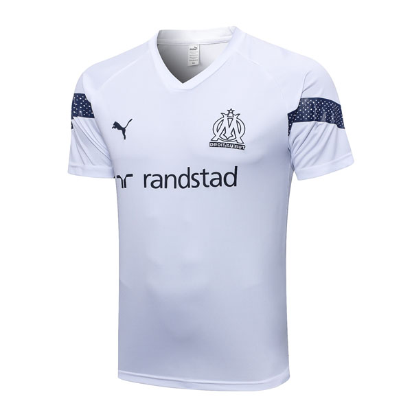 Thailand Trainingsshirt Marseille 2022-2023 Weiß